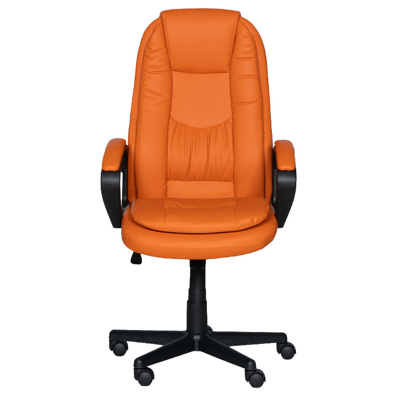 Директорски офис стол 6682-1 оранжев